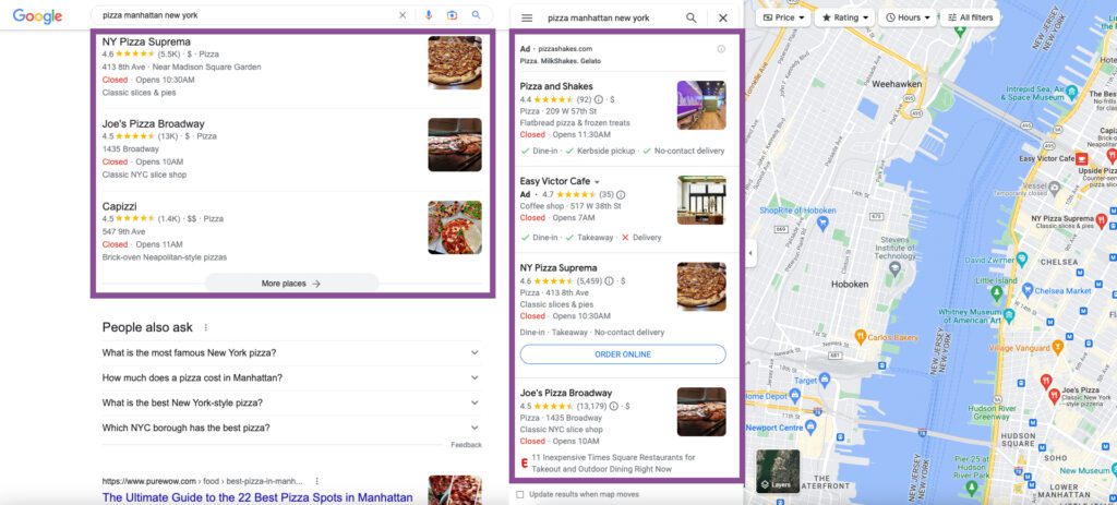gmb meaning local maps 